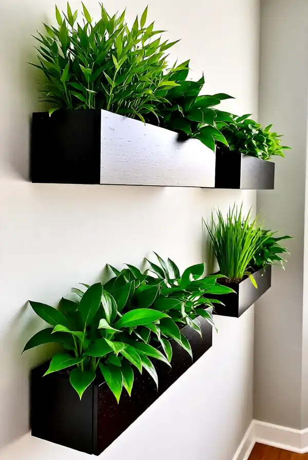 Hanging Planter Wall Art