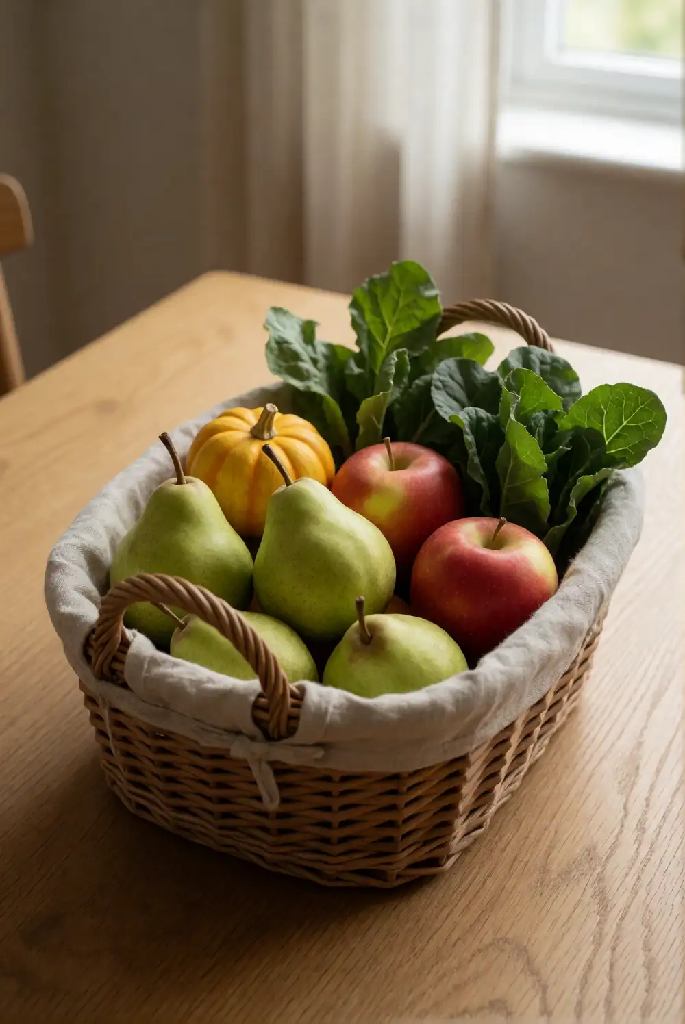 Harvest Market Basket Still Life