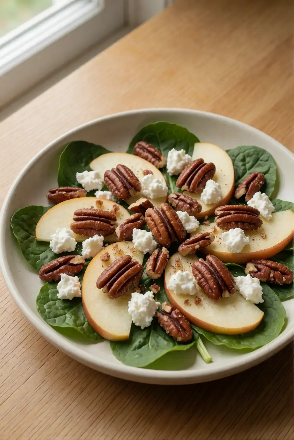 Harvest Salad with Pear and Candied Pecans