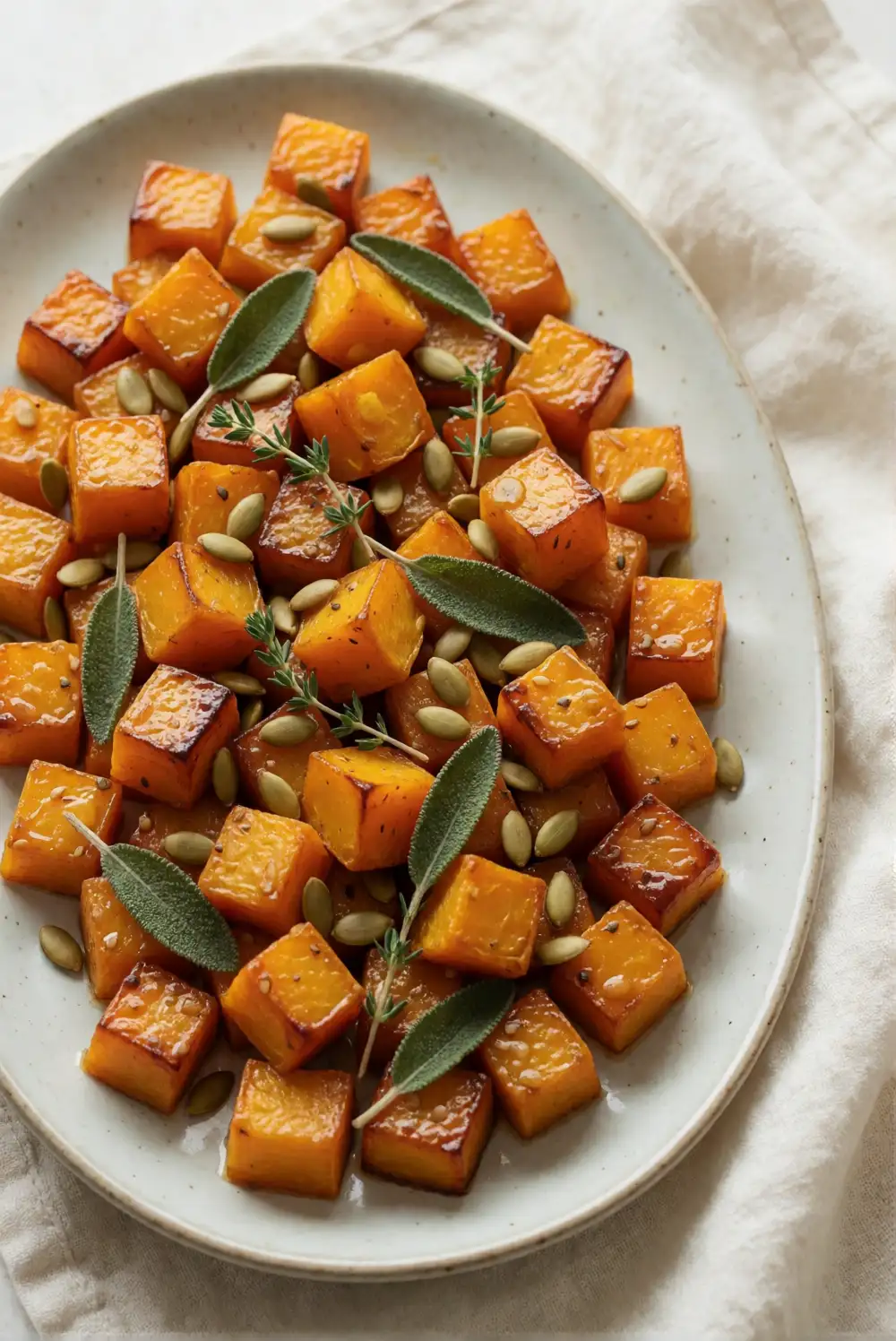 Herb Roasted Butternut Squash