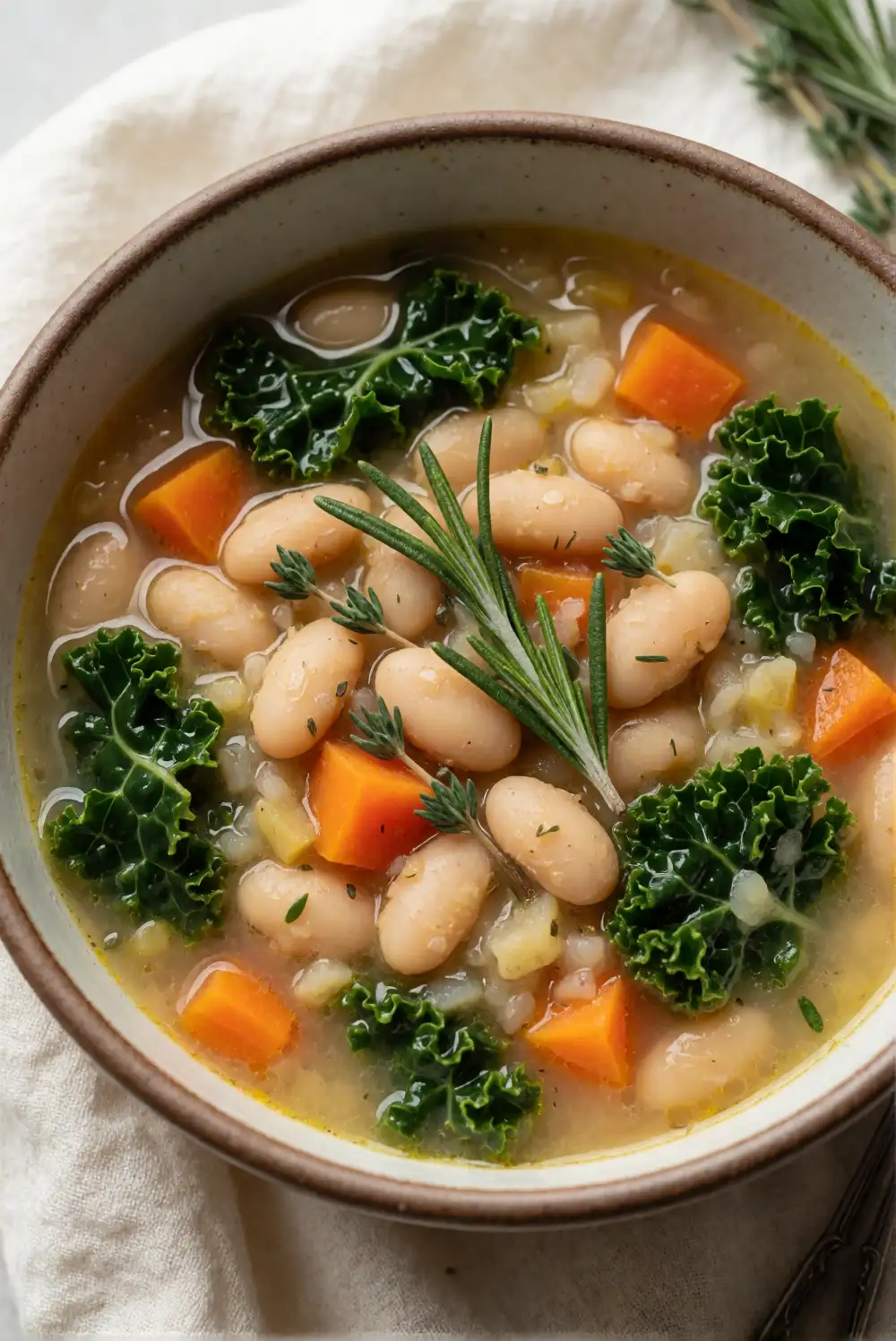 Herbed White Bean and Kale Stew