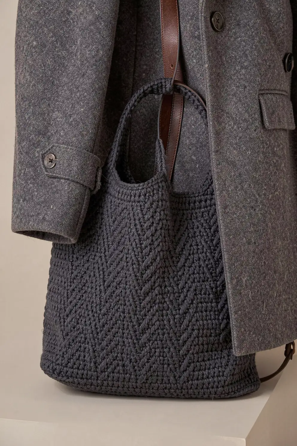 Herringbone Texture for Tailored Handmade Appeal