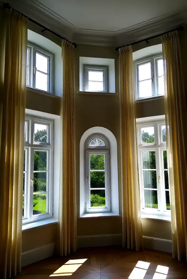 Highlighting Architectural Features with Light Curtains