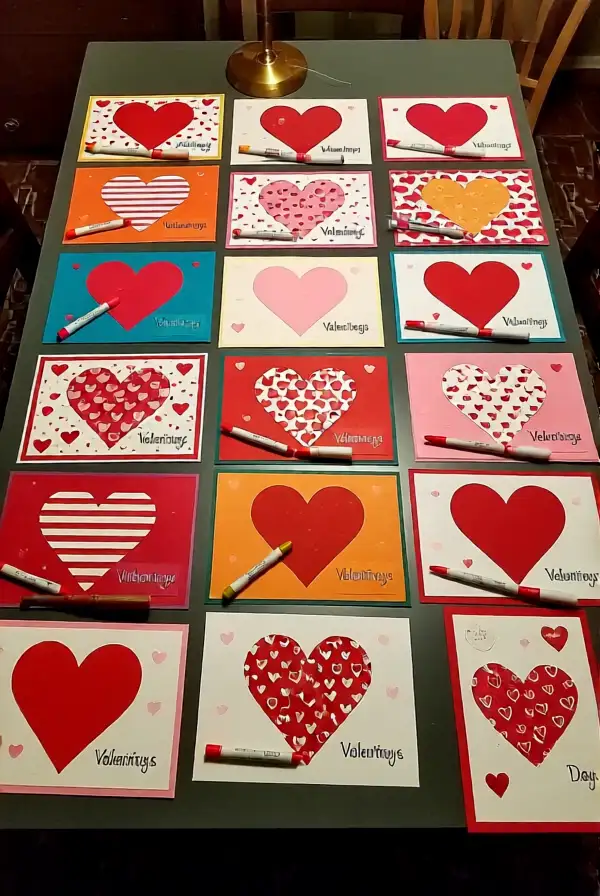 Homemade Valentine's Day Cards