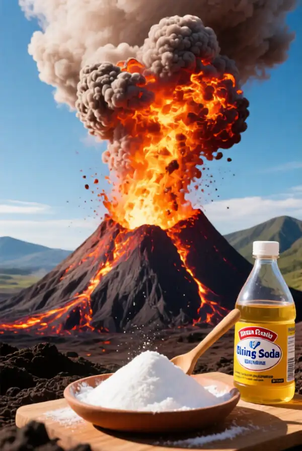 Homemade Volcano Science Project