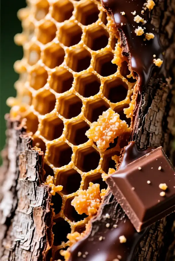 Honeycomb Chocolate Bark