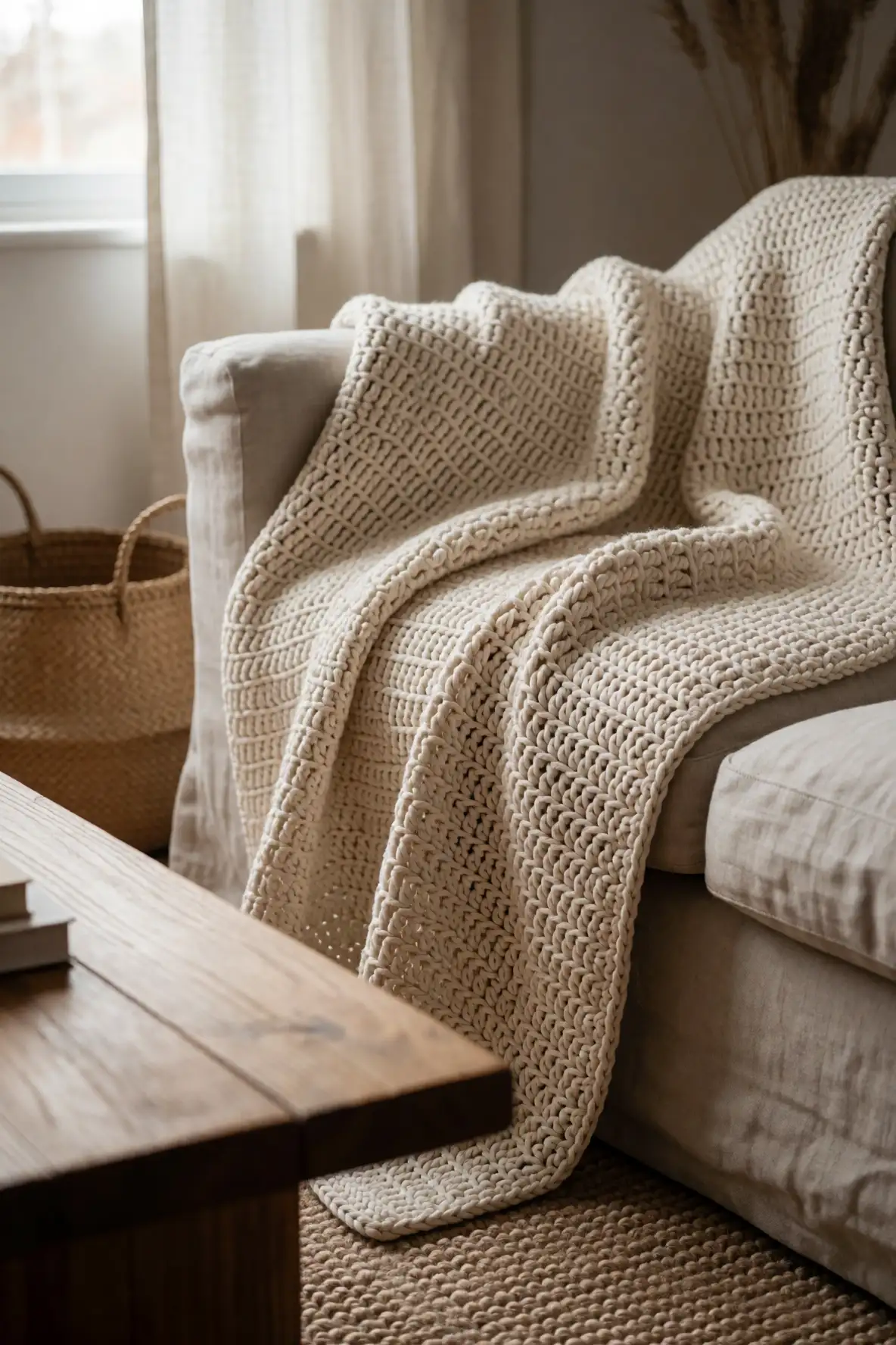 How Texture Makes a Crochet Blanket Feel Boho and Rich