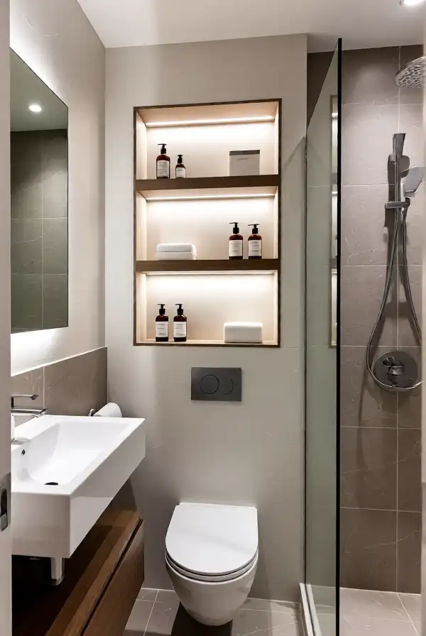 Incorporate Built-In Shelving