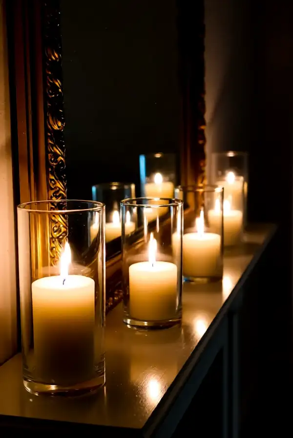 Incorporate Candles for Warm Ambiance