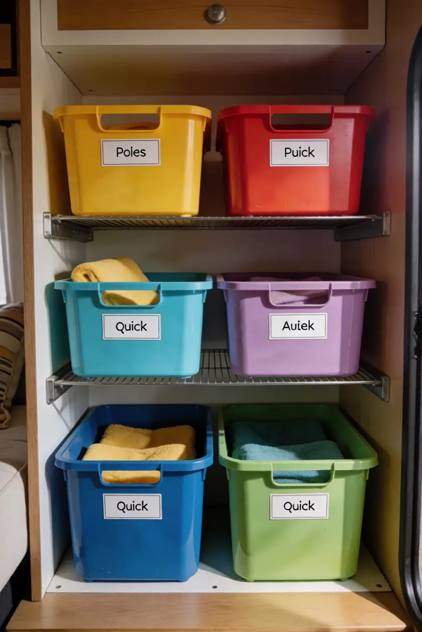 Incorporate Color-Coding for Easy Identification