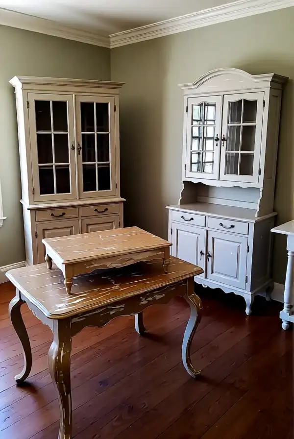 Incorporate Distressed Furniture Pieces