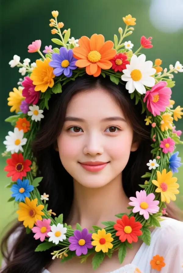 Incorporate Flower Crowns and Garlands