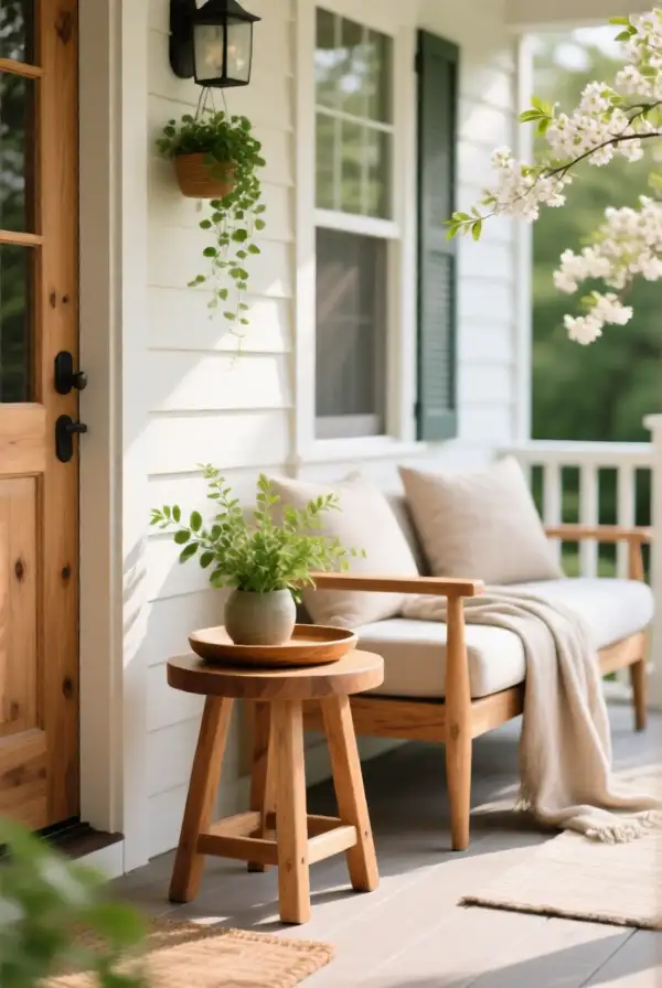 Incorporate Natural Wood Accents