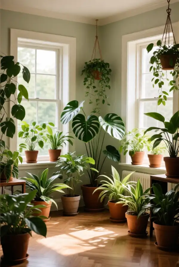 Incorporate Nature with Houseplants