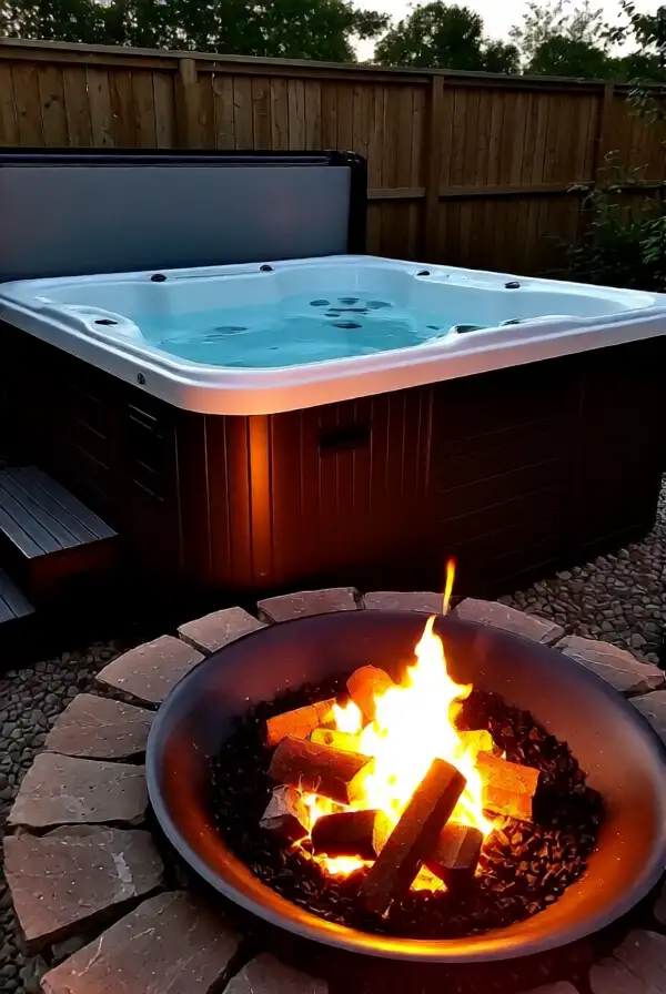 Incorporating a Fire Feature for Warmth