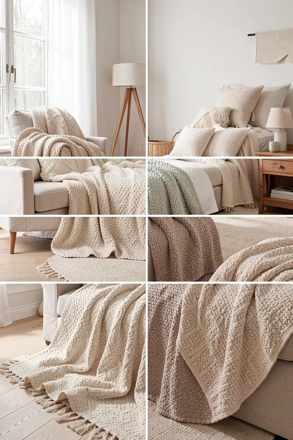 Incorporating Blankets in Different Rooms