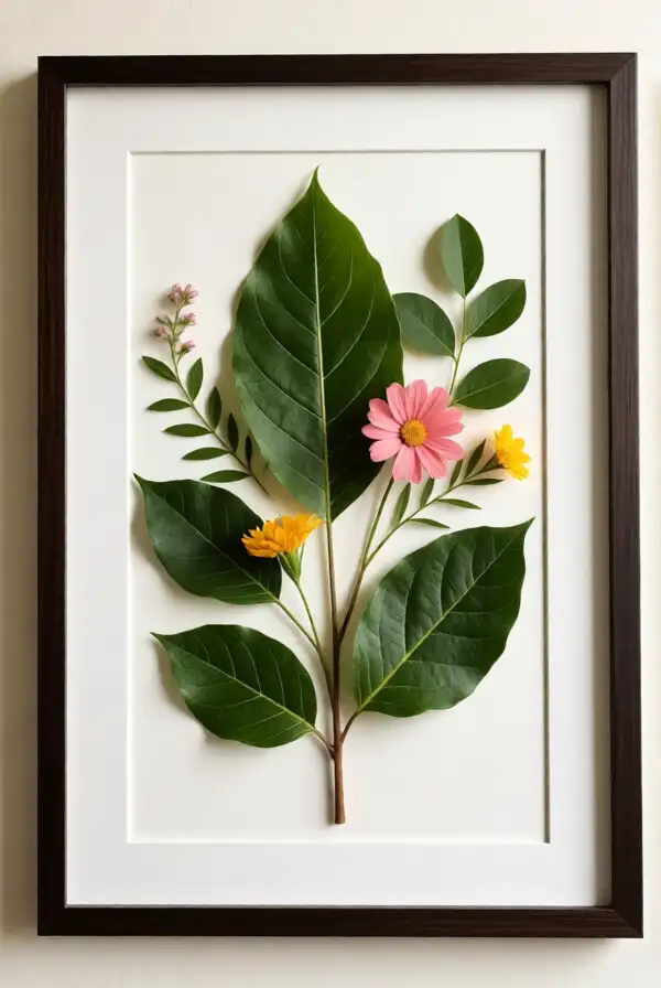 Incorporating Botanical Elements in Frames
