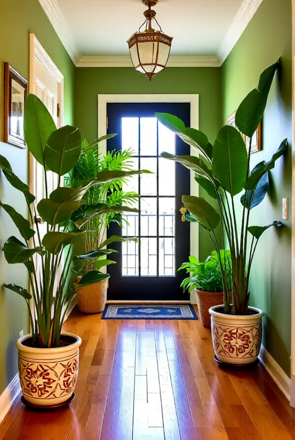 Incorporating Greenery into Your Entryway