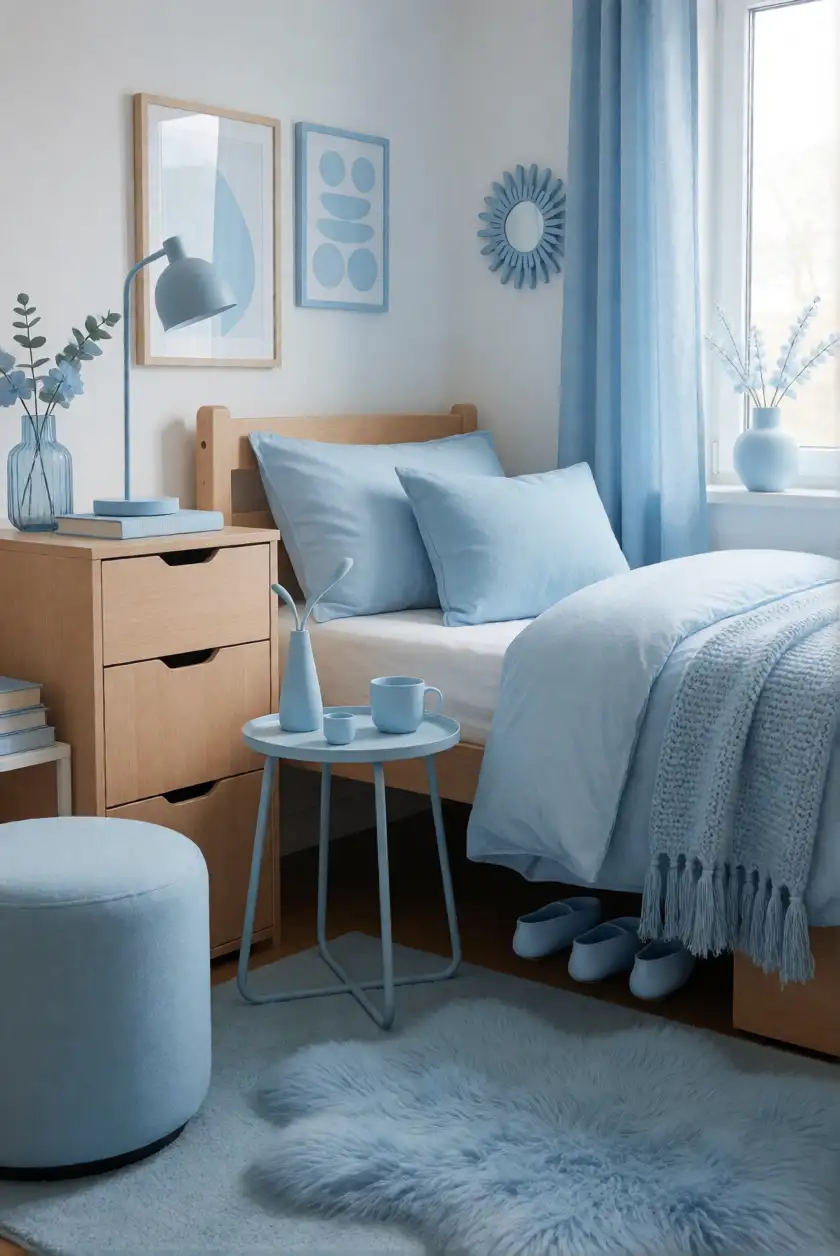 Incorporating Light Blue Accents