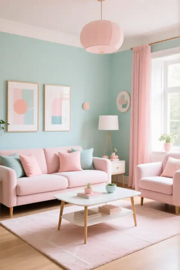 Incorporating Monochrome Pastels in Home Decor