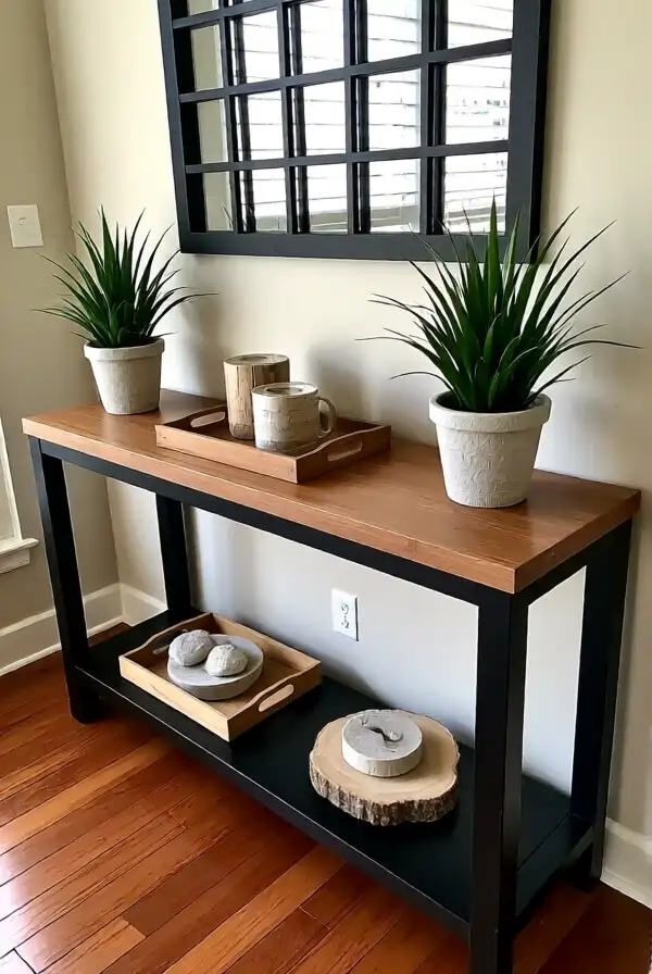 Incorporating Natural Elements on Your Entry Table
