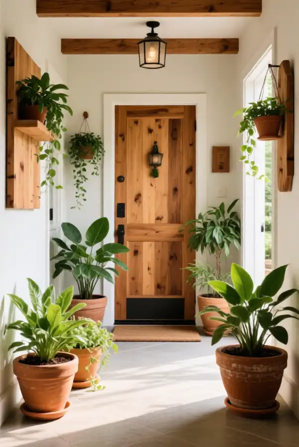 Incorporating Nature into Your Entryway
