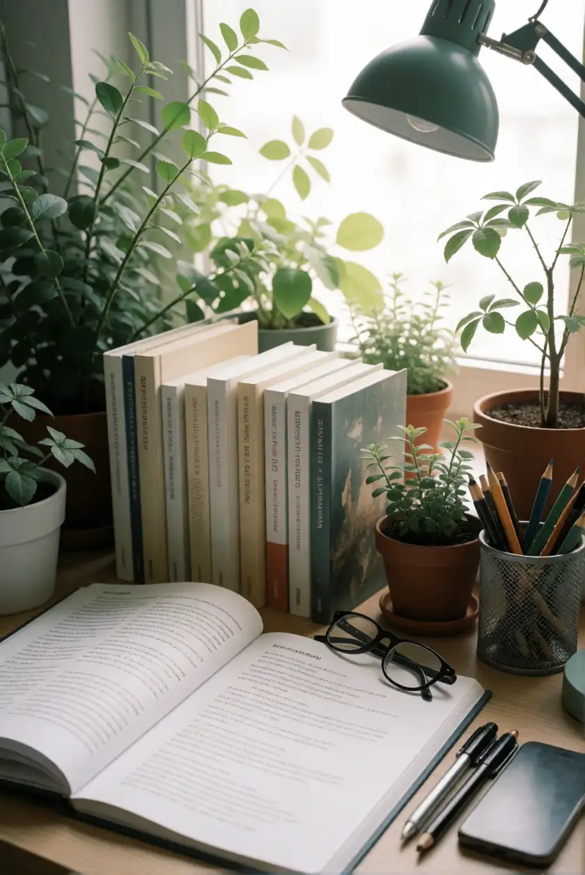 Incorporating Plants into Your Study Space