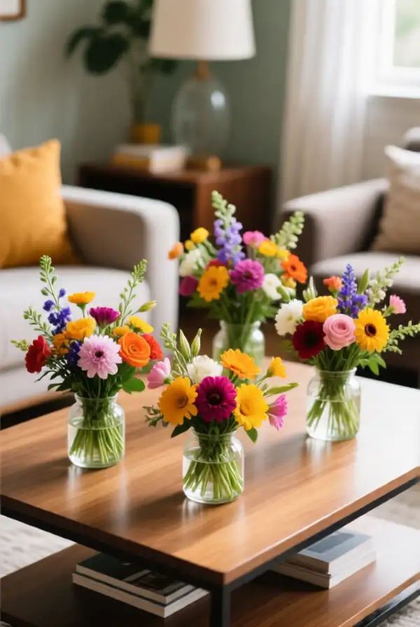 Incorporating Seasonal Blooms in Small Arrangements