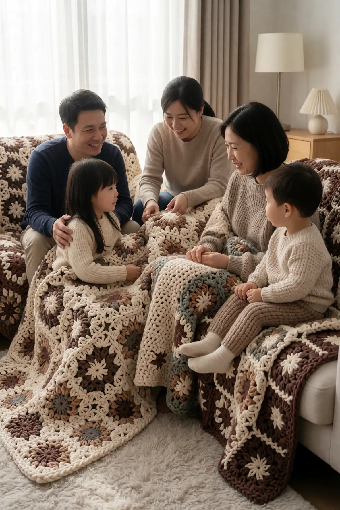 Incorporating Throws in Family Spaces