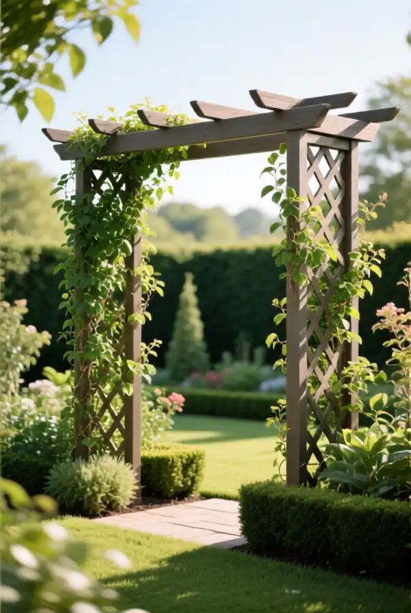 Incorporating Trellises and Arbors