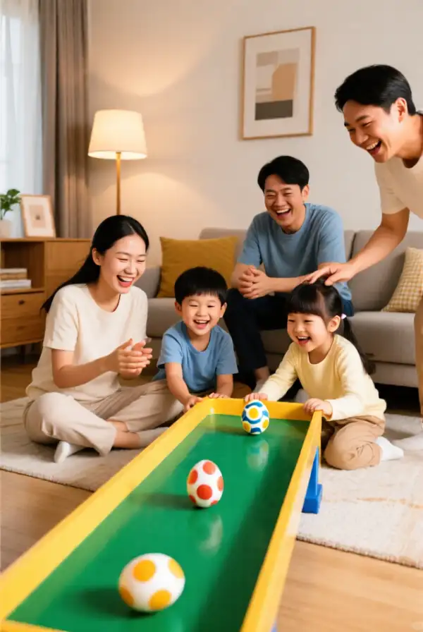 Indoor Egg Rolling Contest