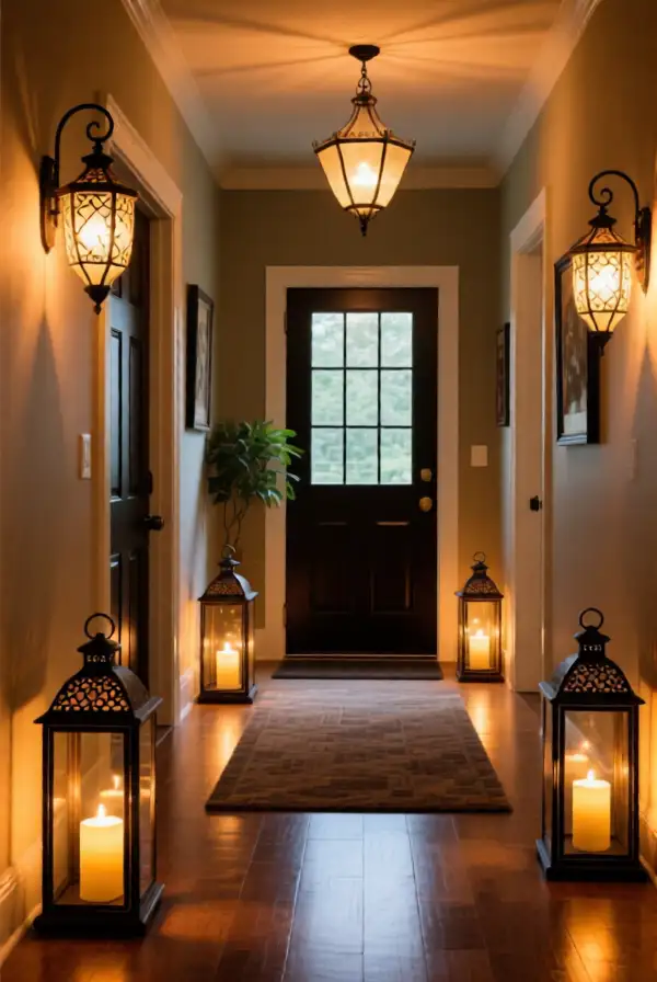 Indoor Lanterns for a Cozy Feel