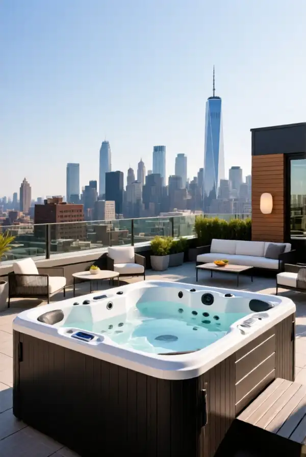 Innovative Roof or Deck Jacuzzis