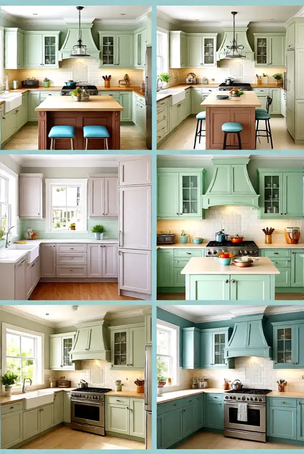 Inspiration from Pastel-Themed Kitchens