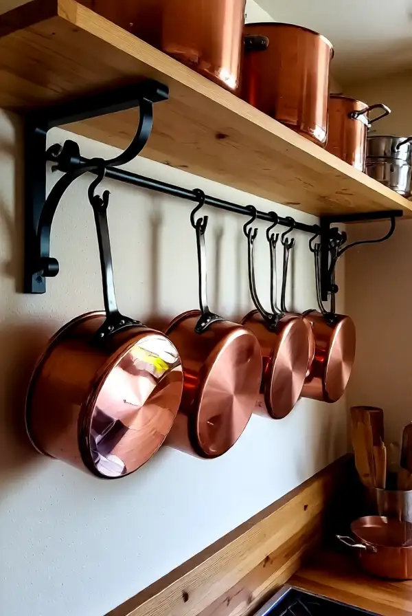 Install a Pot Rack