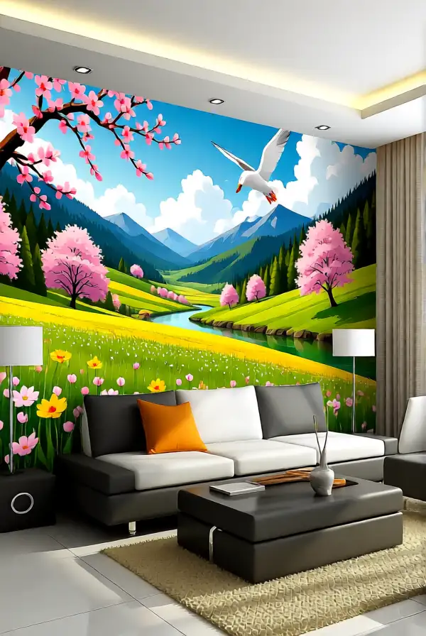 Install a Wall Mural