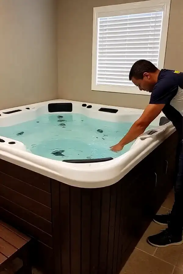 6. Install the Jacuzzi According to Instructions