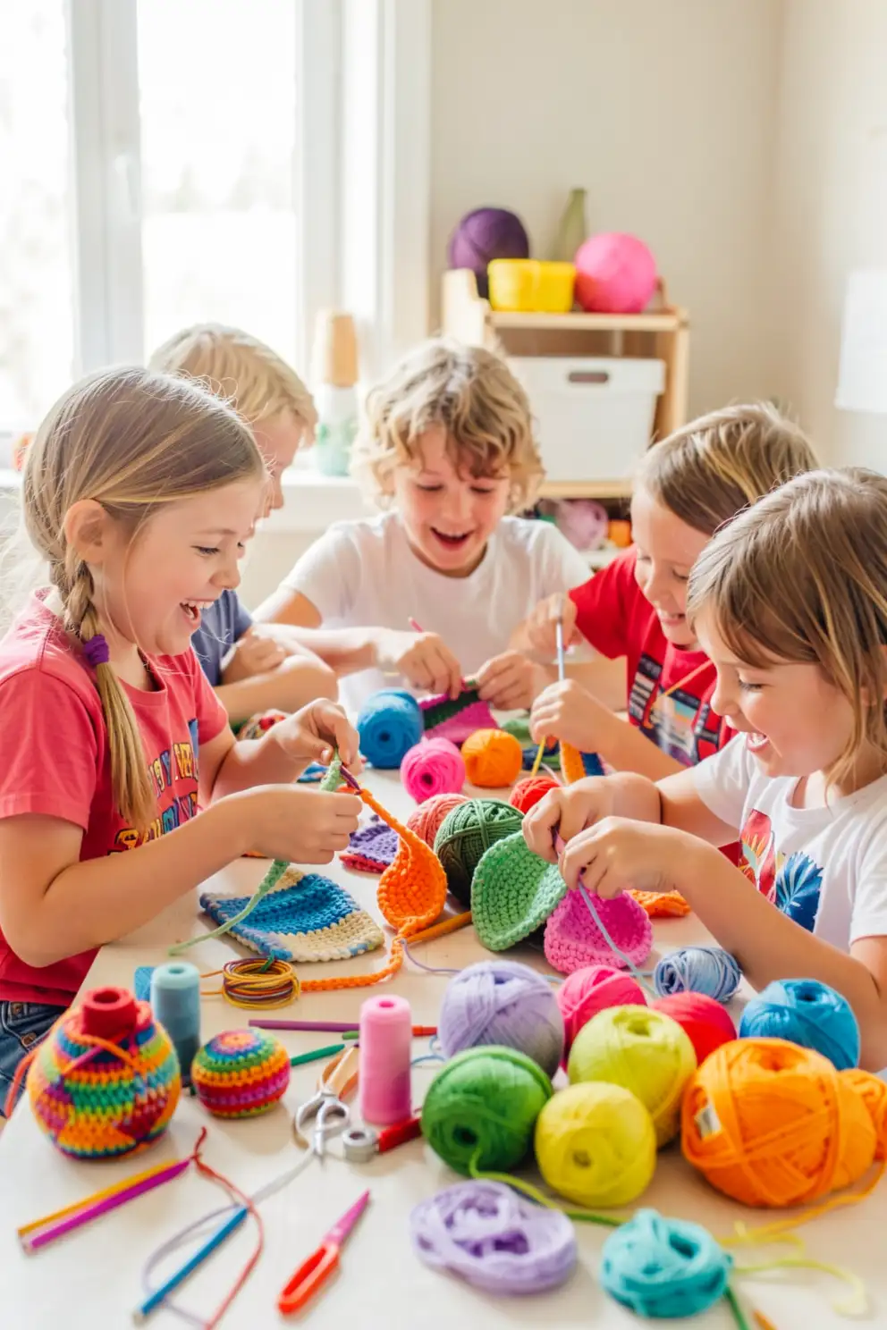 Interactive Crochet Projects for Kids