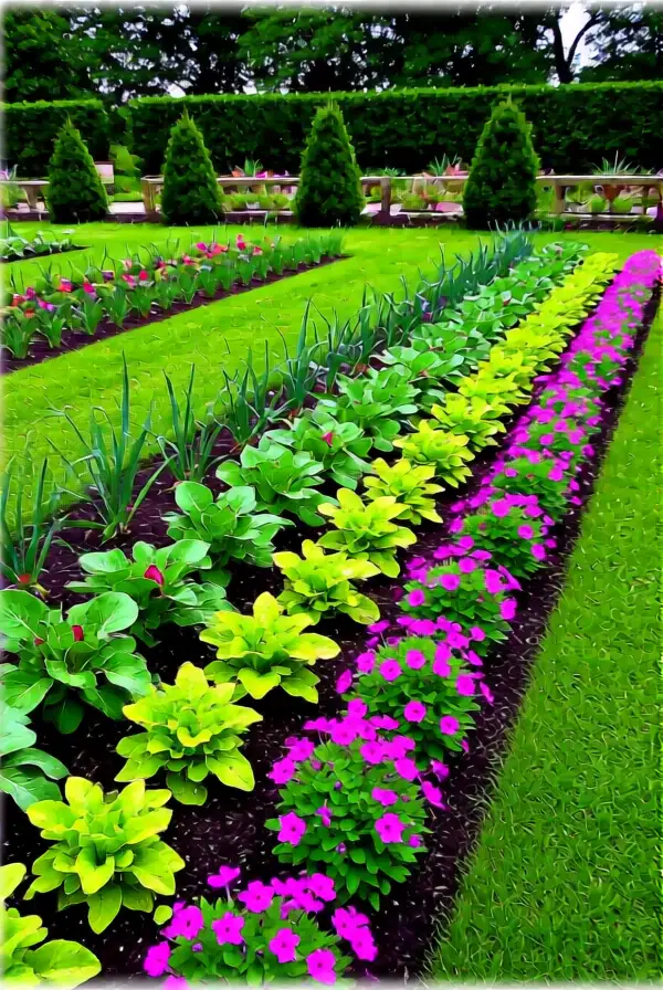 Interplant Flowers with Vegetables