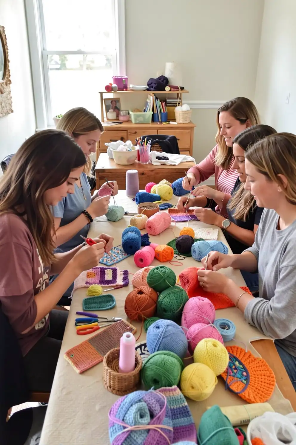 Inviting Friends into Your Crafting Space