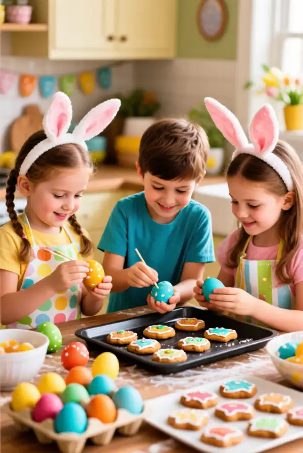 Involving Kids in Easter Preparations