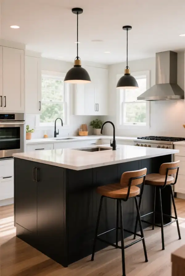 Island Kitchen Layout