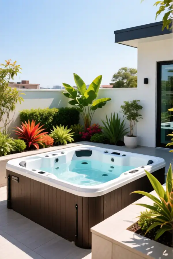 Jacuzzi Landscaping Ideas for Your Terrace