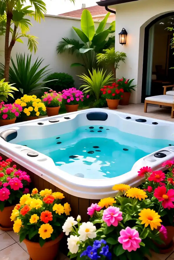 Jacuzzi Landscaping Inspirations
