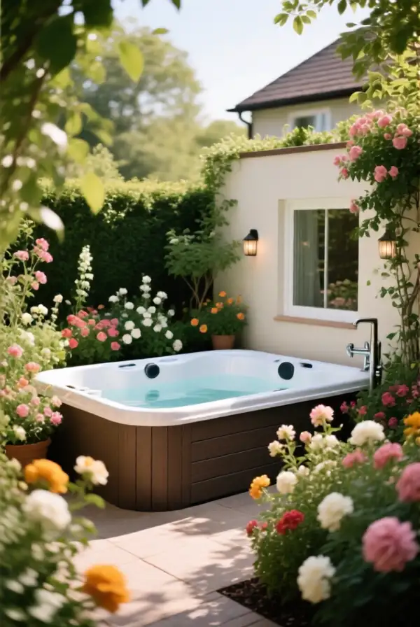 Jacuzzi Nooks in the Garden