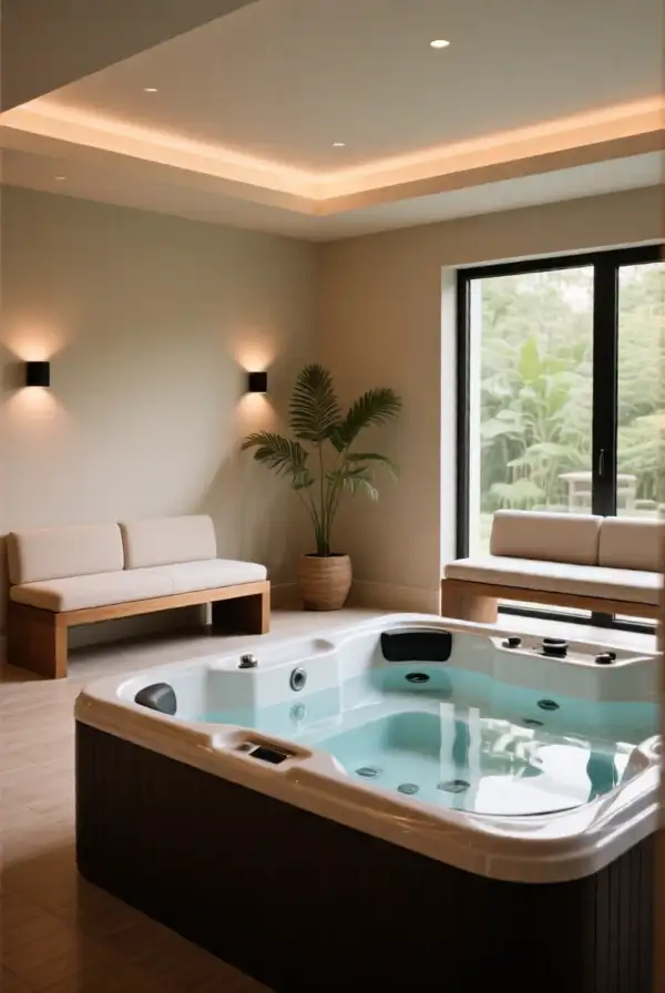 Jacuzzi with Contemplation Areas