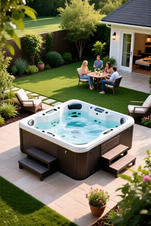 Jacuzzis as Focal Points