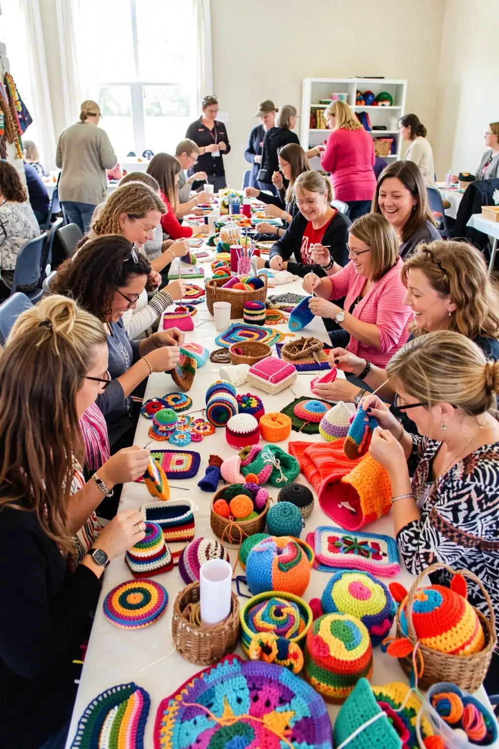 Joining a Crochet Community