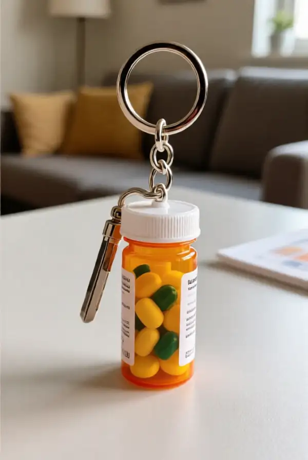 Keychain or Lanyard Holder