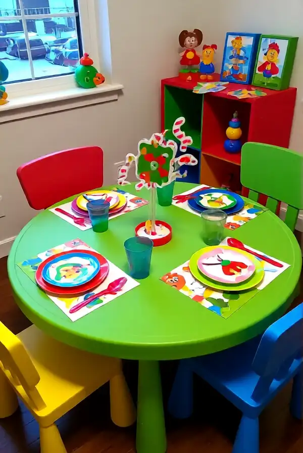 Kid-Friendly Table Decor